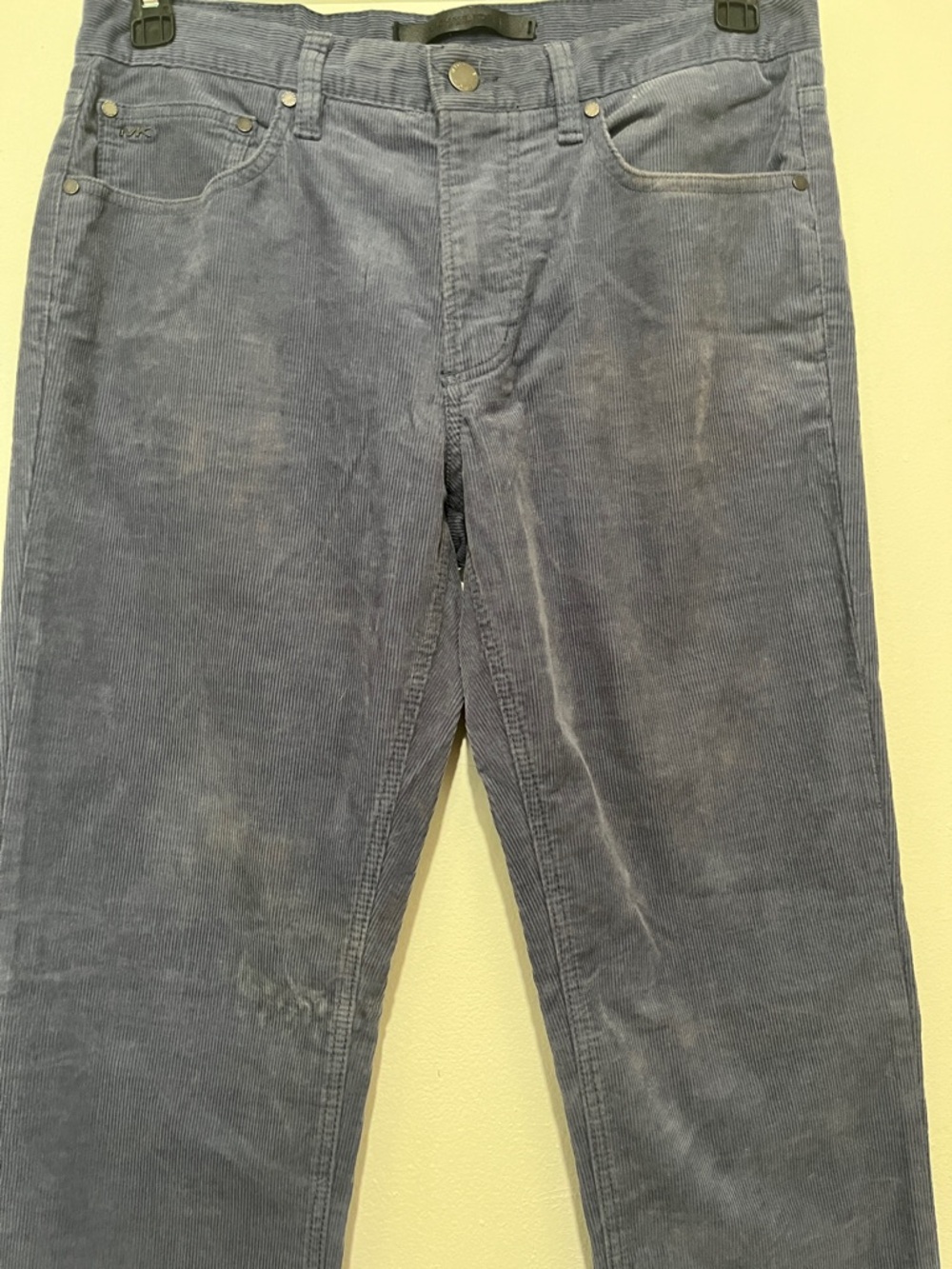 Michael Kors Men's Slate Blue Corduroy Pants